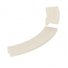 Монтажный фланец для печи Sawo TOWER TH6, осина, TH-COLLAR-W6-CNR-A